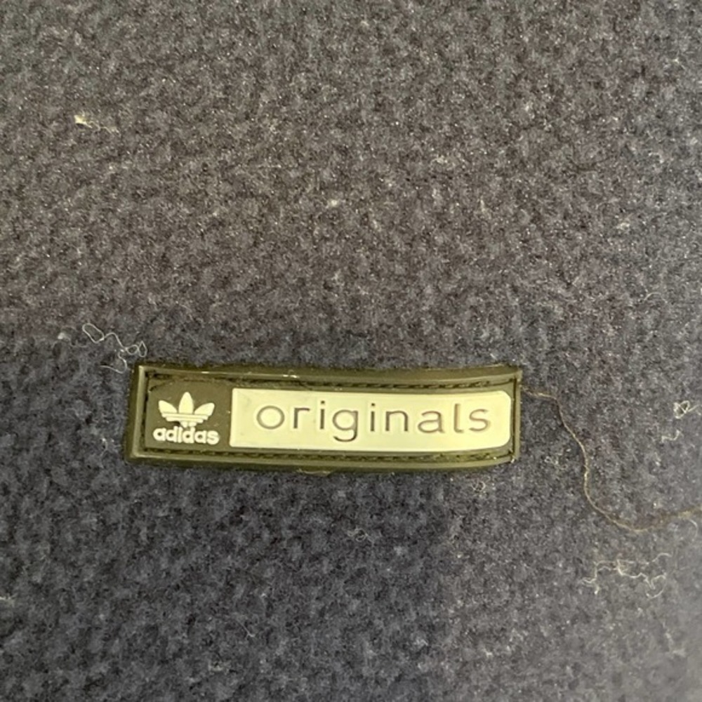 adidas Originals Navy Blue Fleece Jacket - Picture 3 of 8